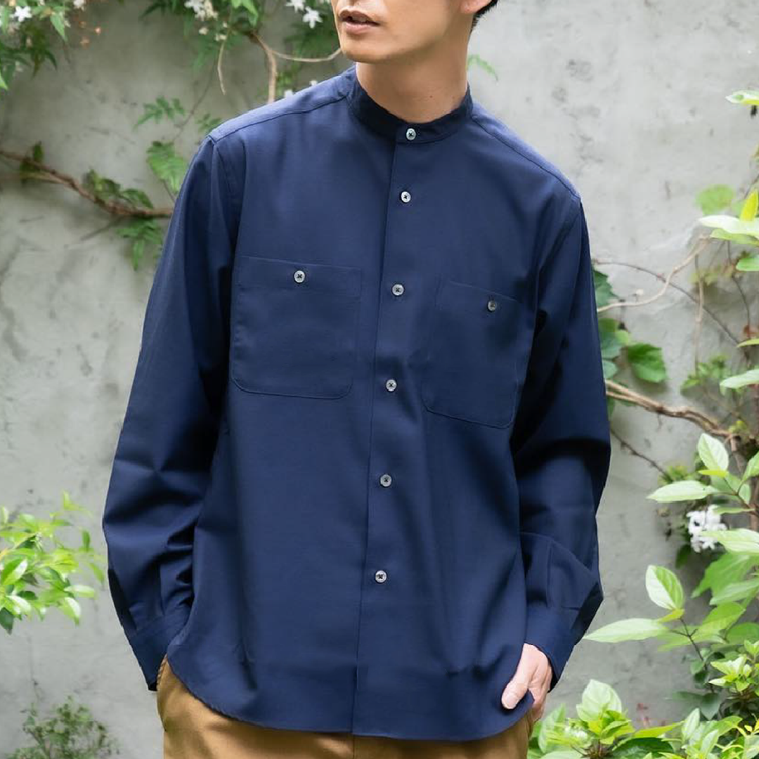 尾州ウールのコーディネイト