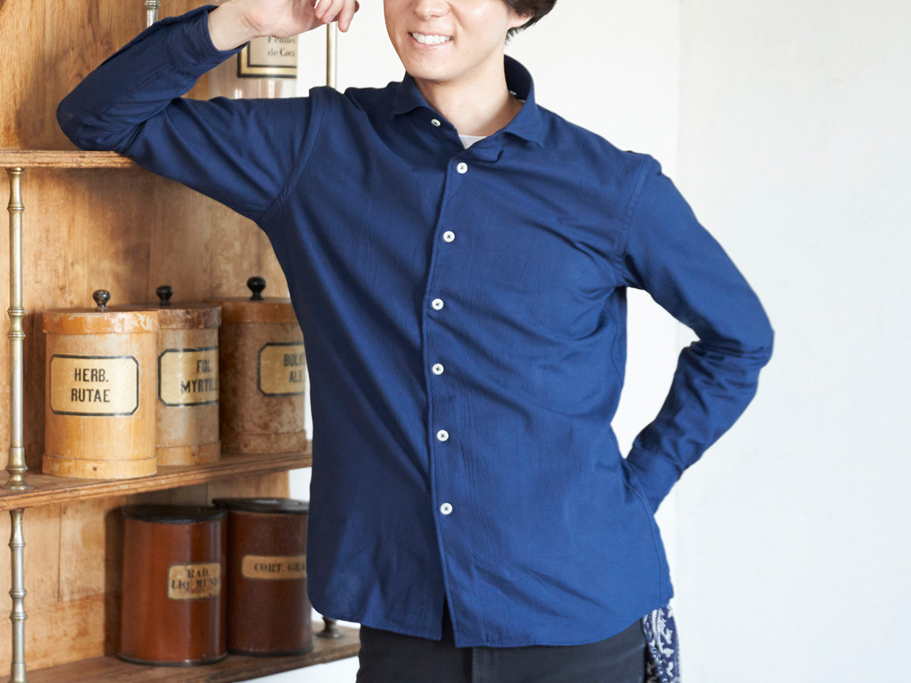 組み合わせ自在で毎日のコーディネートが楽しくなります。