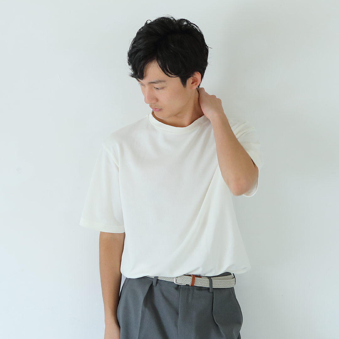 古くて新しい天然素材『和紙布カットソー』