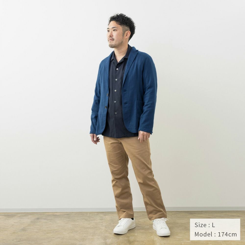 今治タオル・プレミアムパイル】 メンズ カジュアルシャツ 長袖